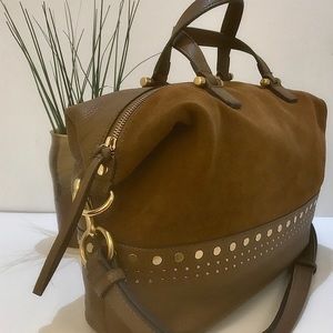 Vince Camuto JULIE Satchel in PUMPERNICKEL